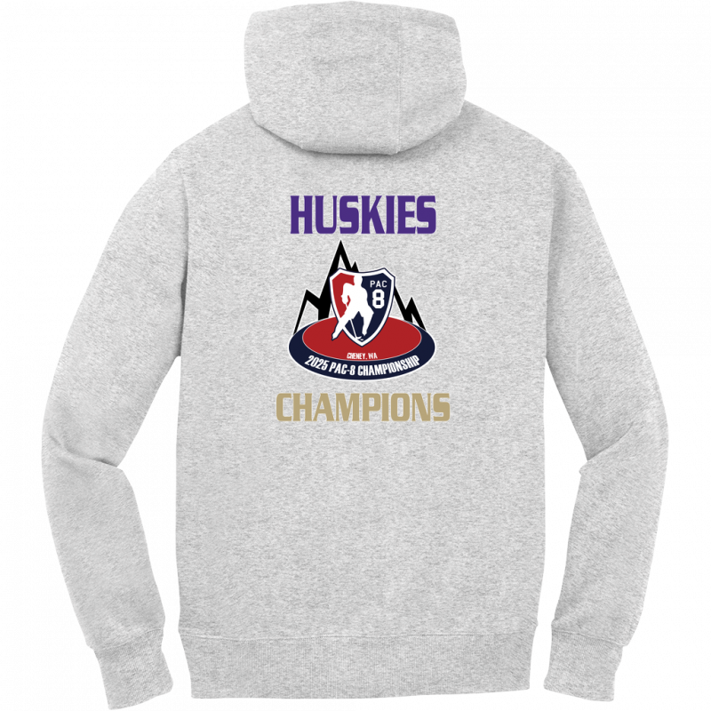 Huskies champions Hoodie (back print)