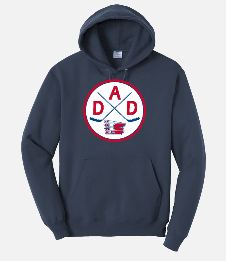 Spokane Hockey Dad Hoodie