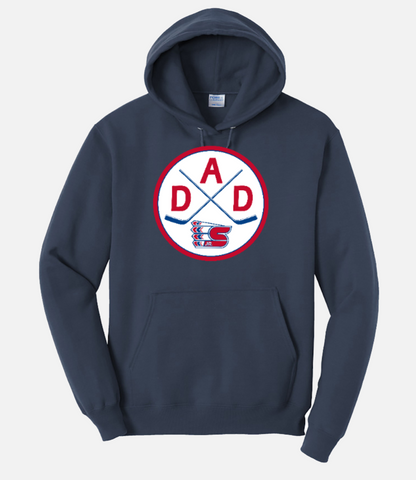 Spokane Hockey Dad Hoodie