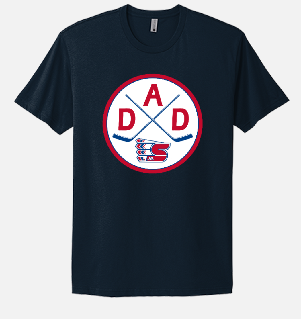Spokane Hockey Dad Tee Shirt